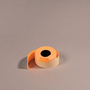 Etiketti 26x16mm suorakaide oranssi