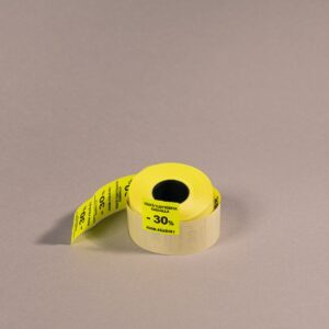 Etiketti 29x28mm keltainen -30_ _Huom. päiväys!_