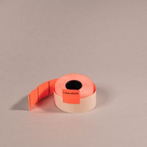 Etiketti 29x28mm punainen _TARJOUS_