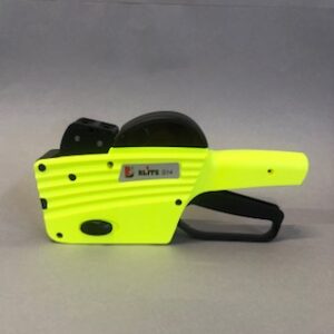 Blitz S14 keltainen hinnoittelukone myymälään